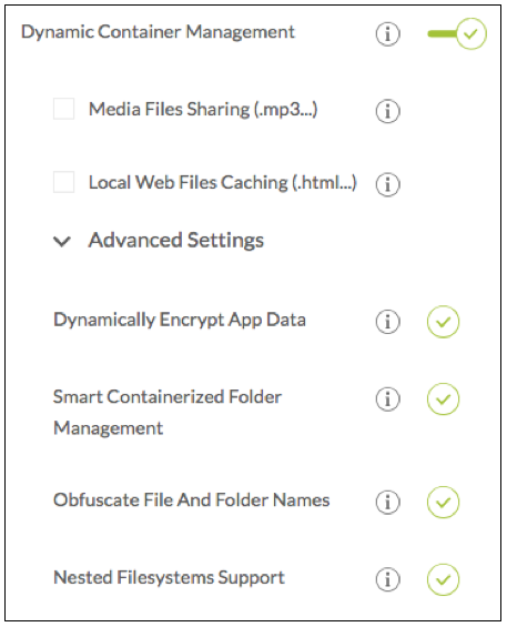 Custom Policies for Microsoft Intune in mobile apps