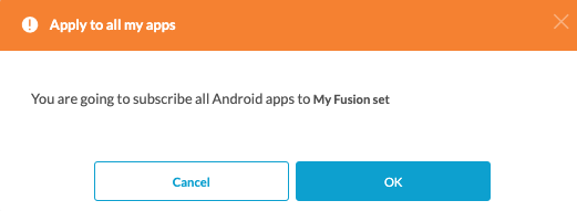 Apply to all my apps