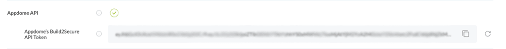 Appdome’s Build2secure Api Token