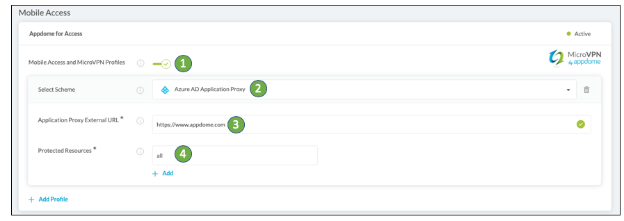 Add Microsoft Azure AD Application Proxy to mobile apps
