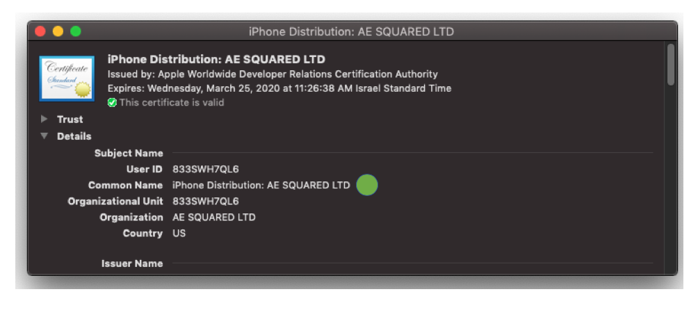 script for codesigning ios apps