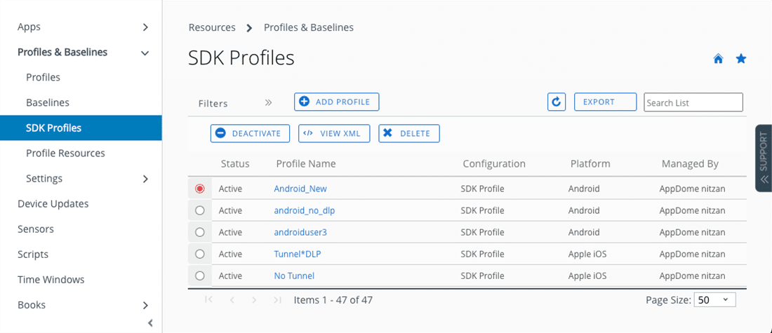 Sdk Profiles33