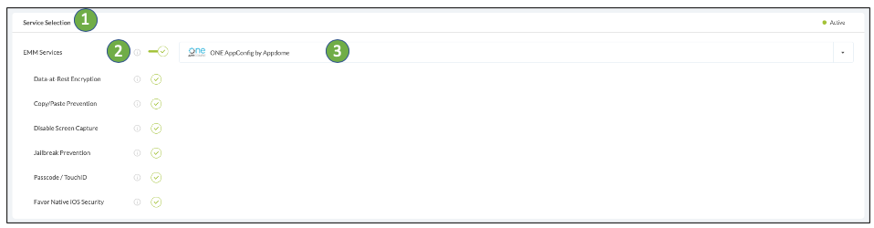 Add AppConfig in mobile apps for any EMM