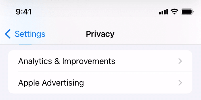 Analytics & Improvements