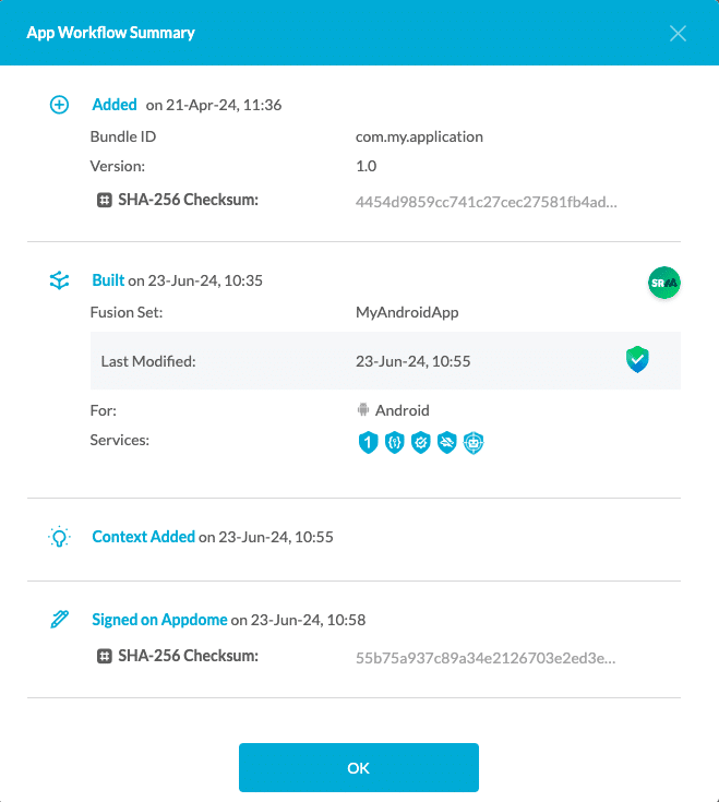 App Workflow Summary
