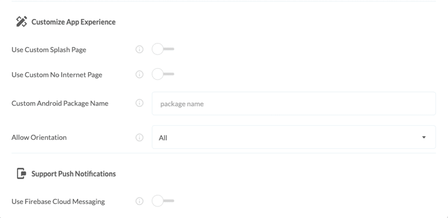 Customize App Experience 4
