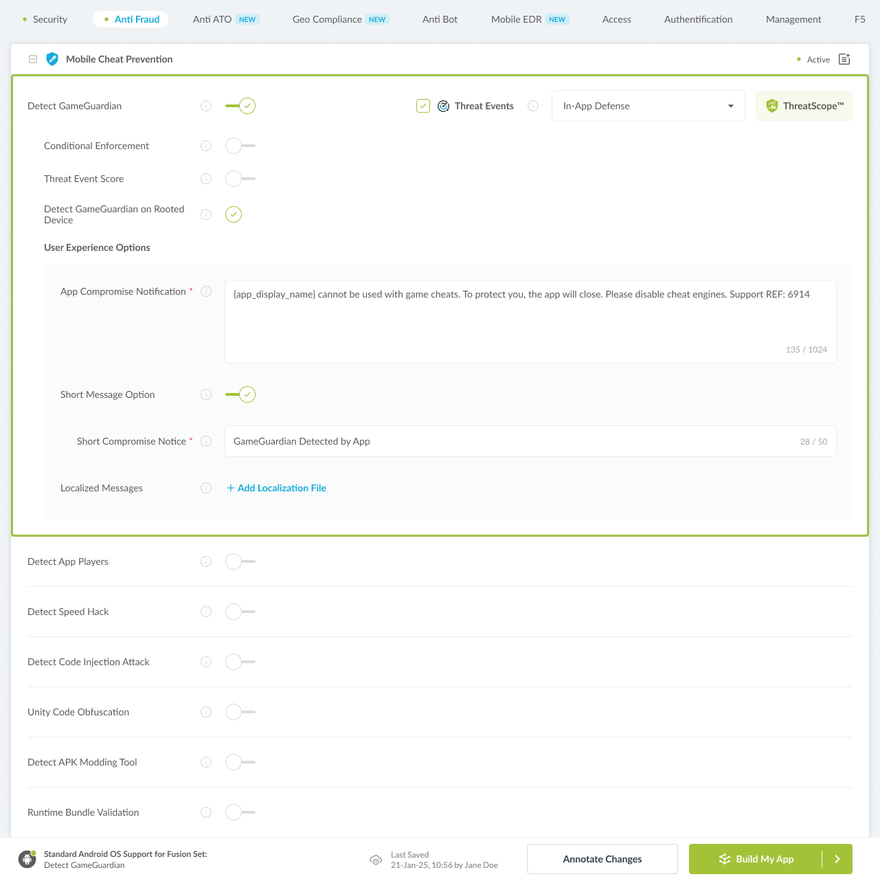 Detect GameGuardian option