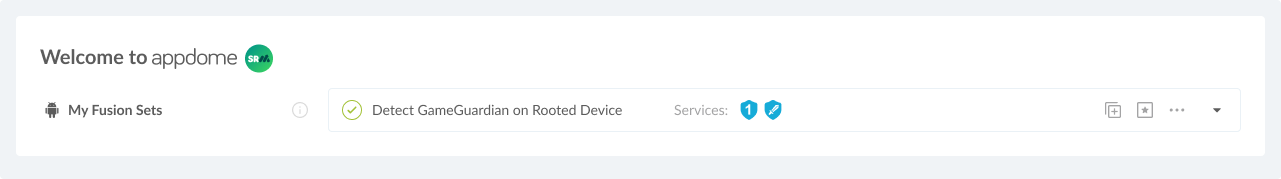 Fusion Set applied Detect GameGuardian on Rooted Device