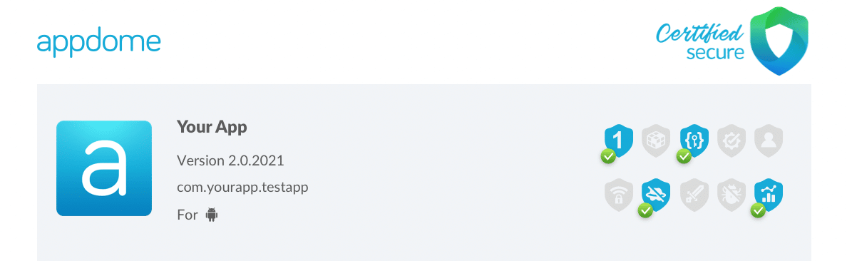 Appdome Certified