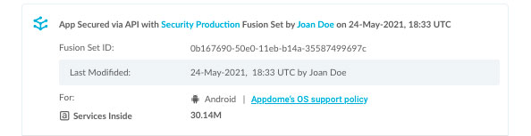 Appdome Certified Secure™ security and fraud prevetion certification
