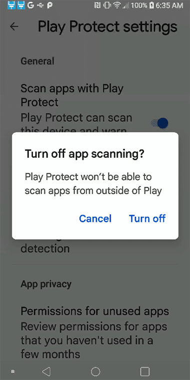 App Scanning