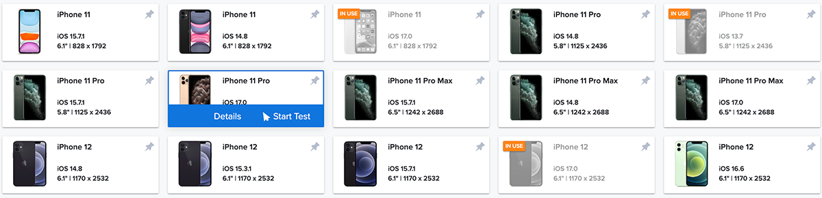 Manual Test of Uploaded App