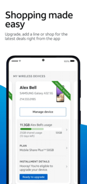 Att Mobile App Screenshot