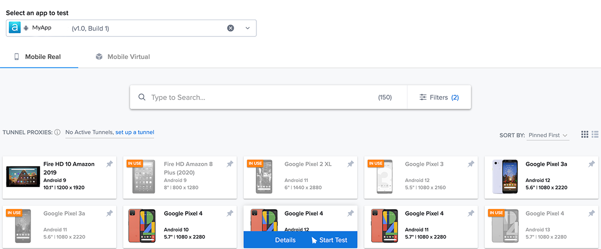 Selectedandroiddevice