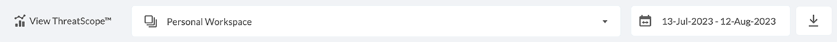 View Threatscope Personalworkspace 0bar