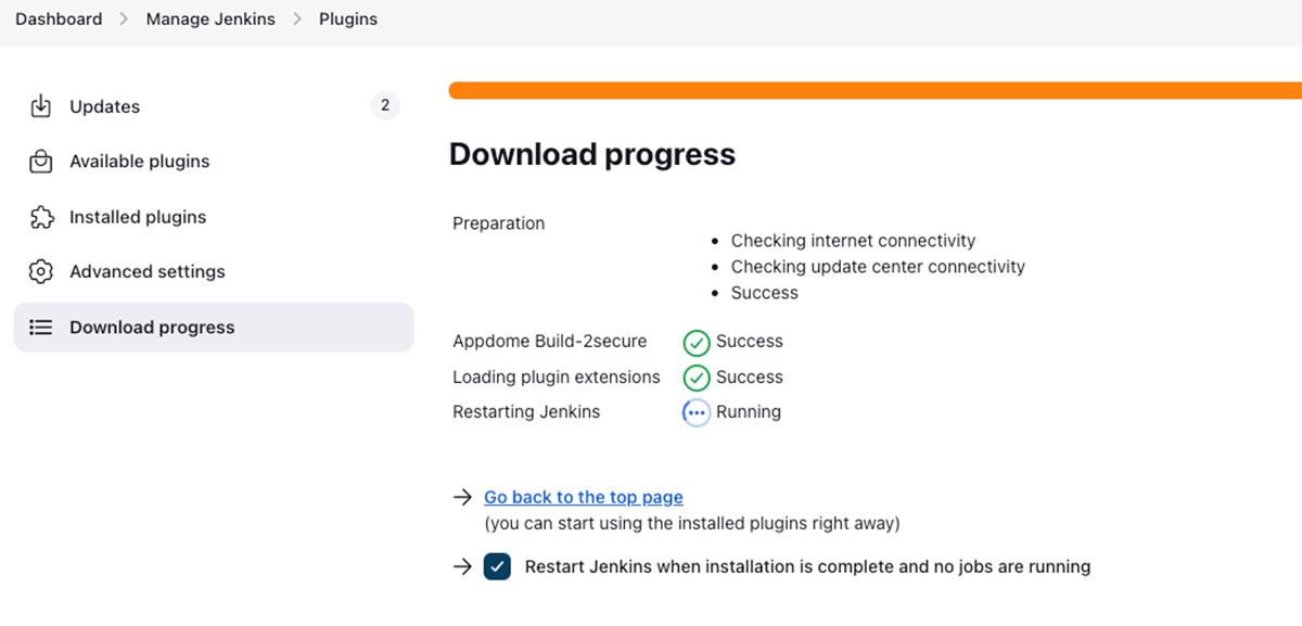 Appdome plugin for Jenkins - Installing Appdome-build2secure