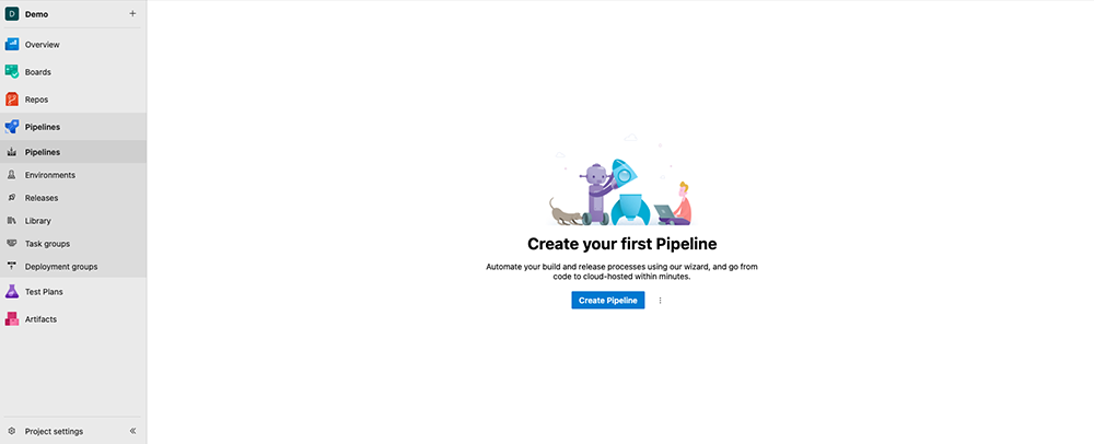 Appdome extension for Azure - create pipeline