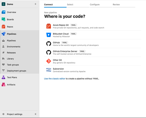 Appdome extension for Azure - pipeline use classic editor