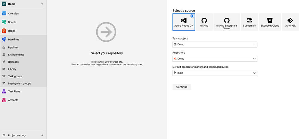 Appdome Extension For Azure Select Versioning Control Software