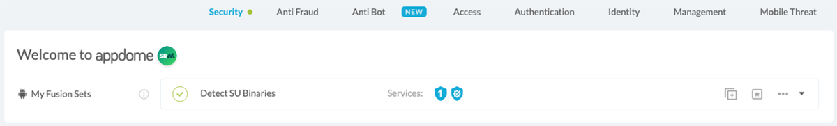 Fusion Set applied Detect SU Binaries