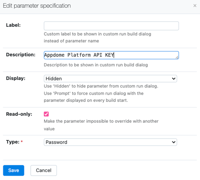 11edit Parameter Specification