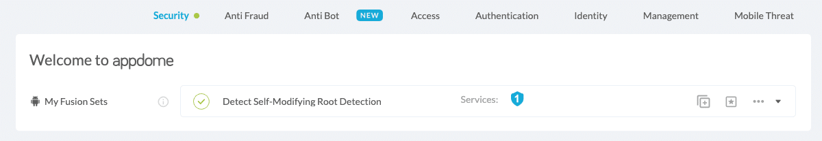 Fusion Set applied Self-Modifying Root Detection