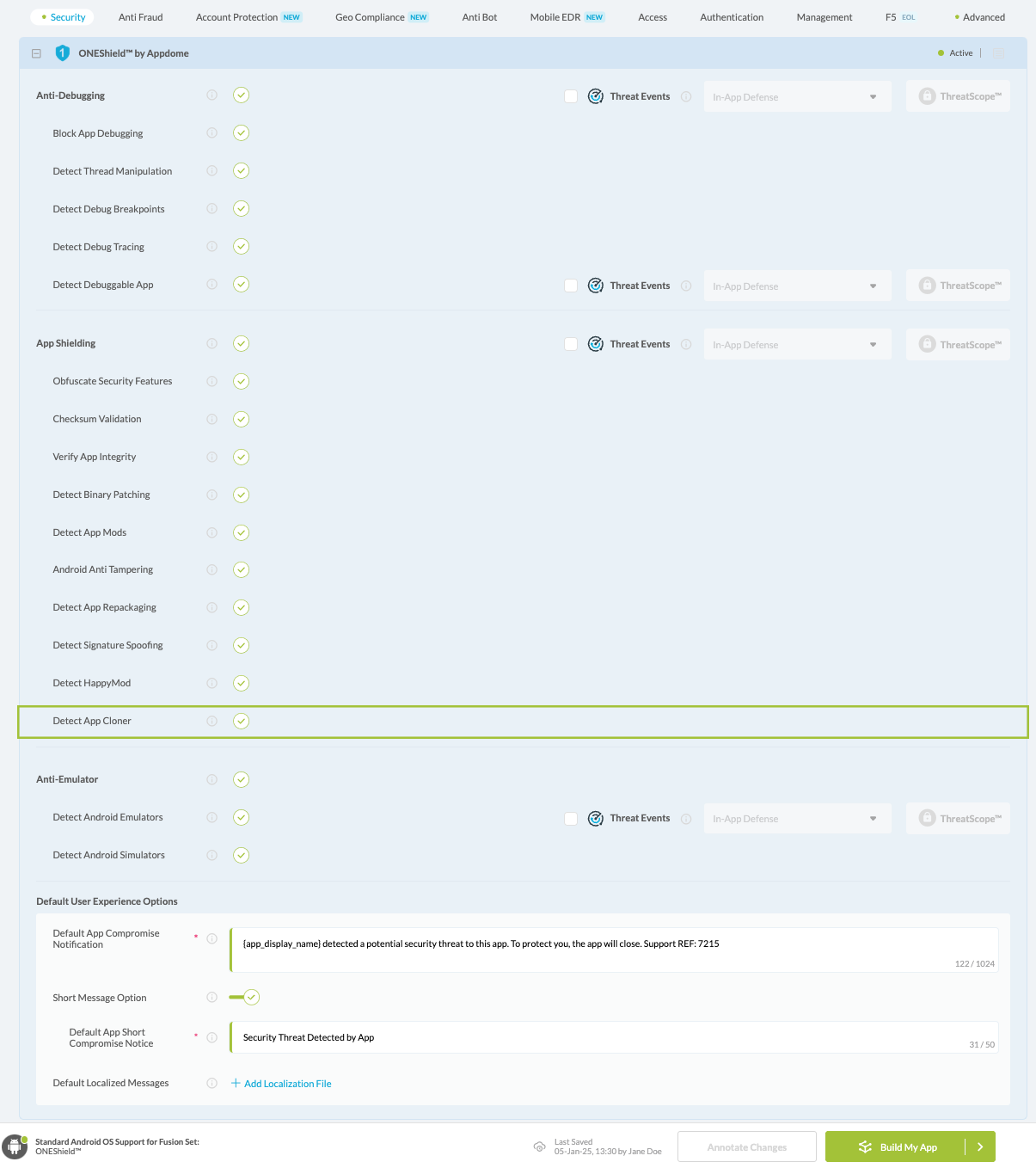 Detect App Cloner option