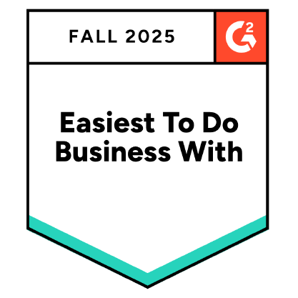 Easiest To Do Business With Fall 2025 G2