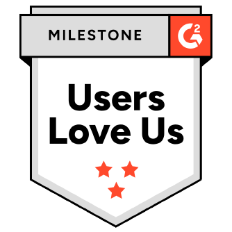G2 Badges Users Love Us