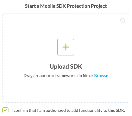 Upload An Sdk