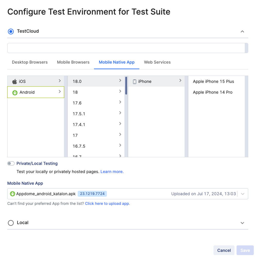 14.configure Test Env For Test Suite
