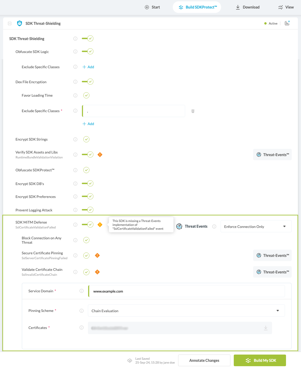 Android Sdk Mitm Defense