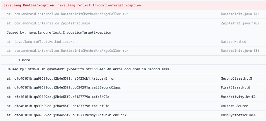 Obfuscated Mapping Files