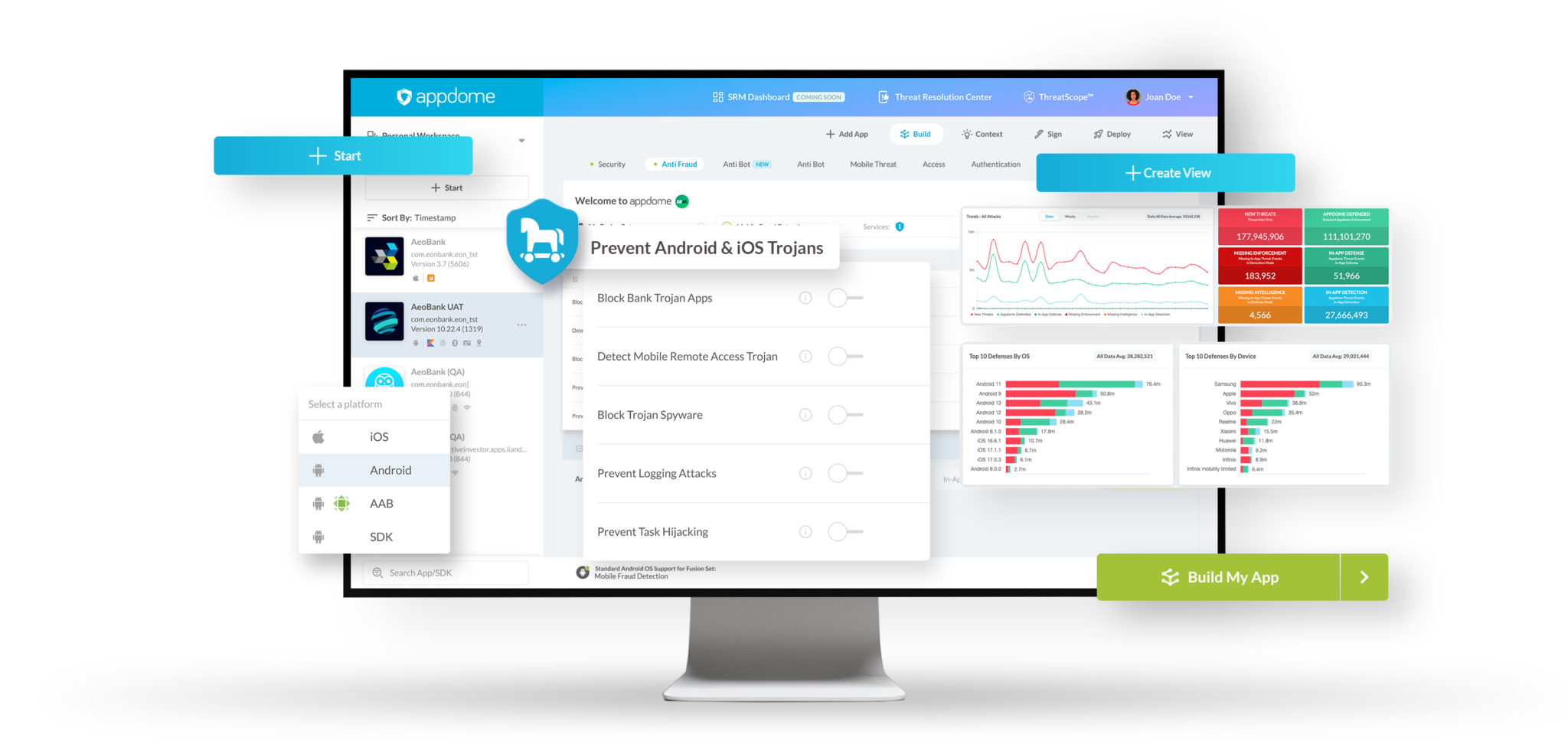Prevent Android & Ios Trojans