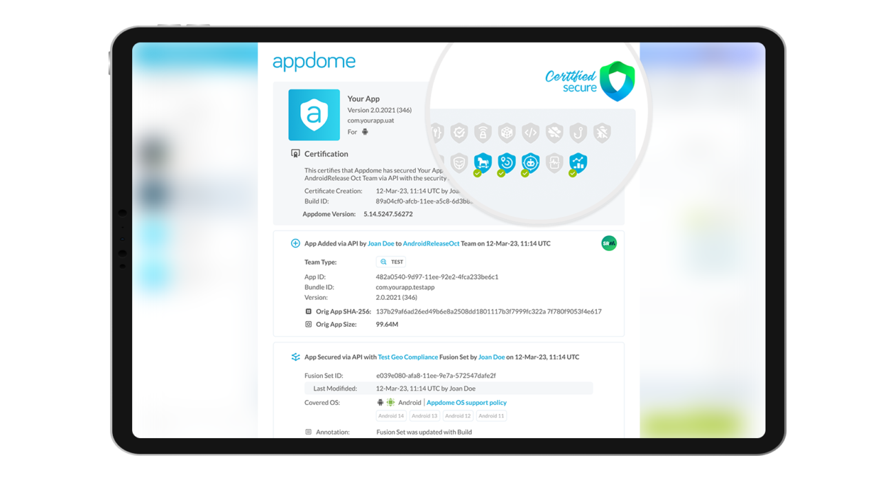 03 Certify Secure™ Android & Ios Apps
