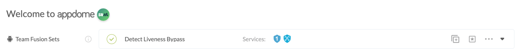 Fusion Set applied Detect Liveness Bypass