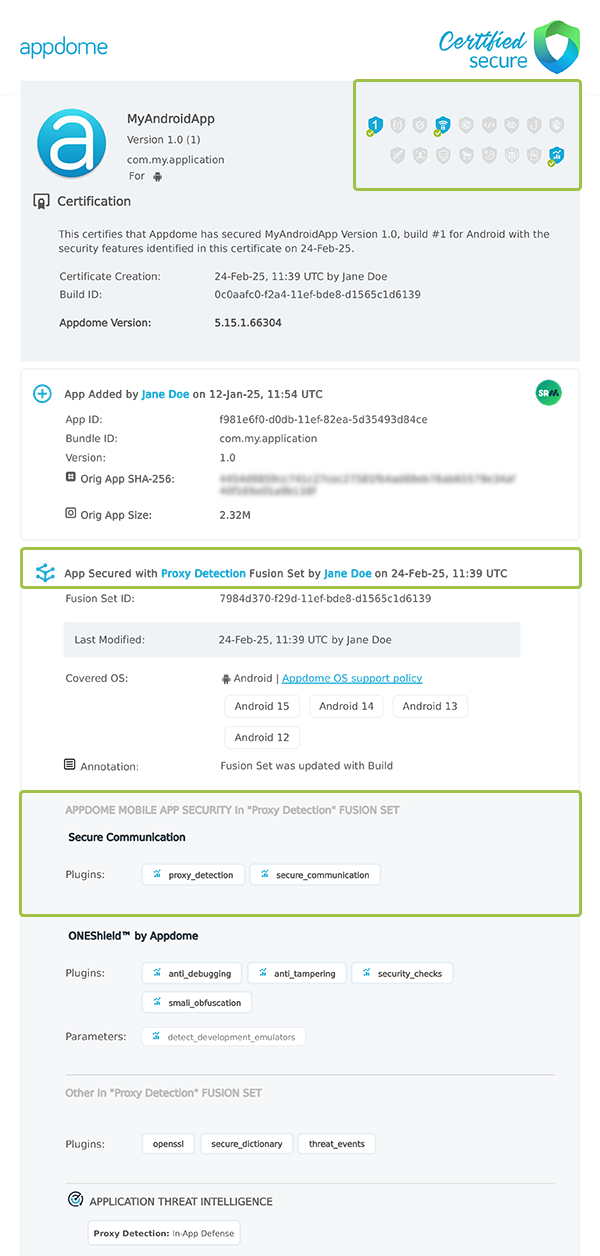 Detect Local Proxies shown in Certificate secure
