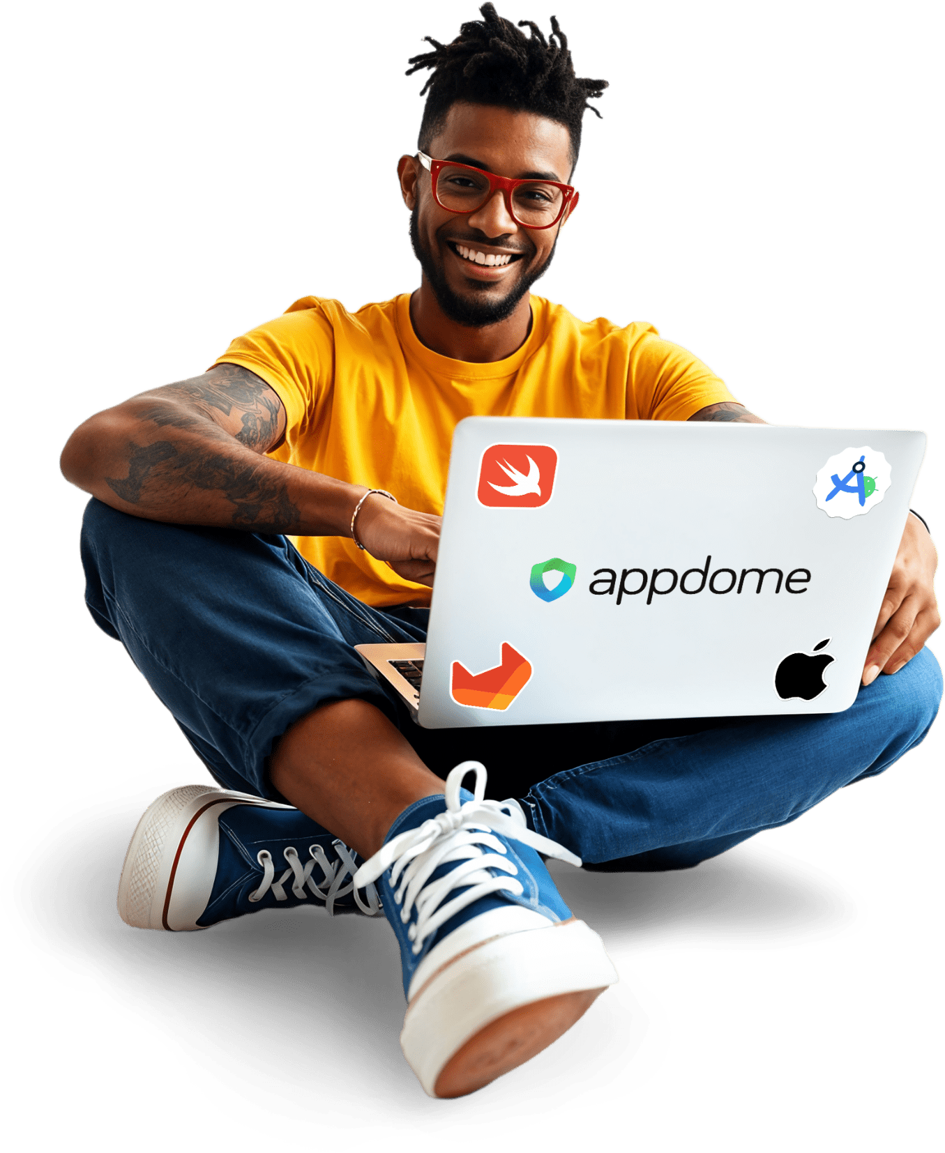 Yellow T Shirt Developer Persona@3x