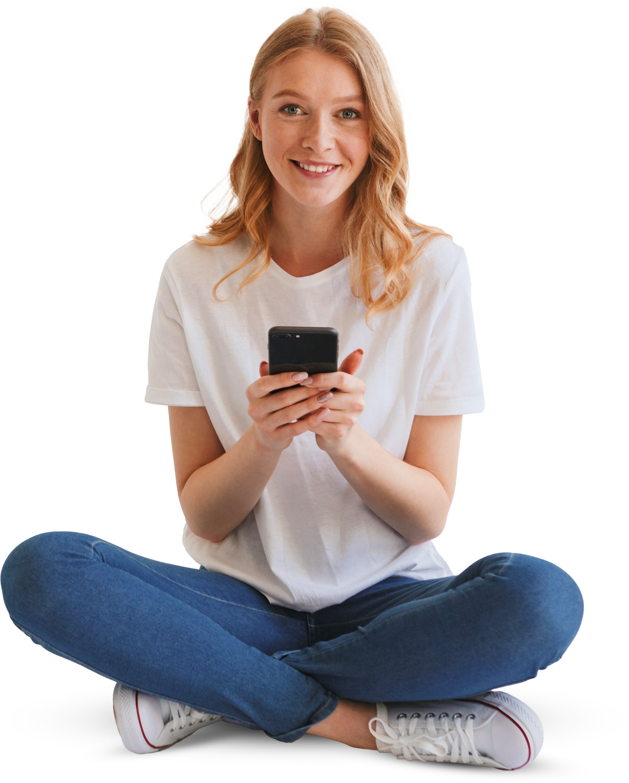 Young Woman Using Mobile Phone