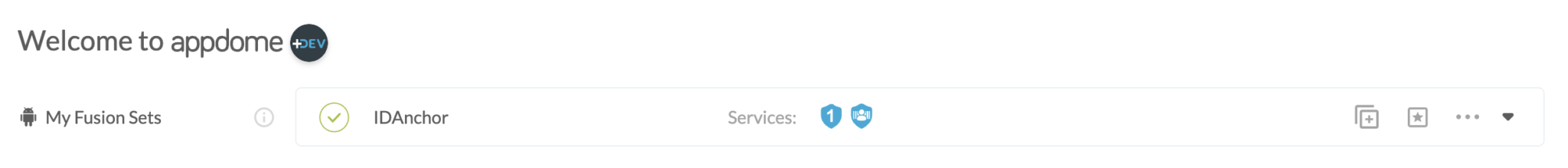 Fusion Set applied Mobile Device ID