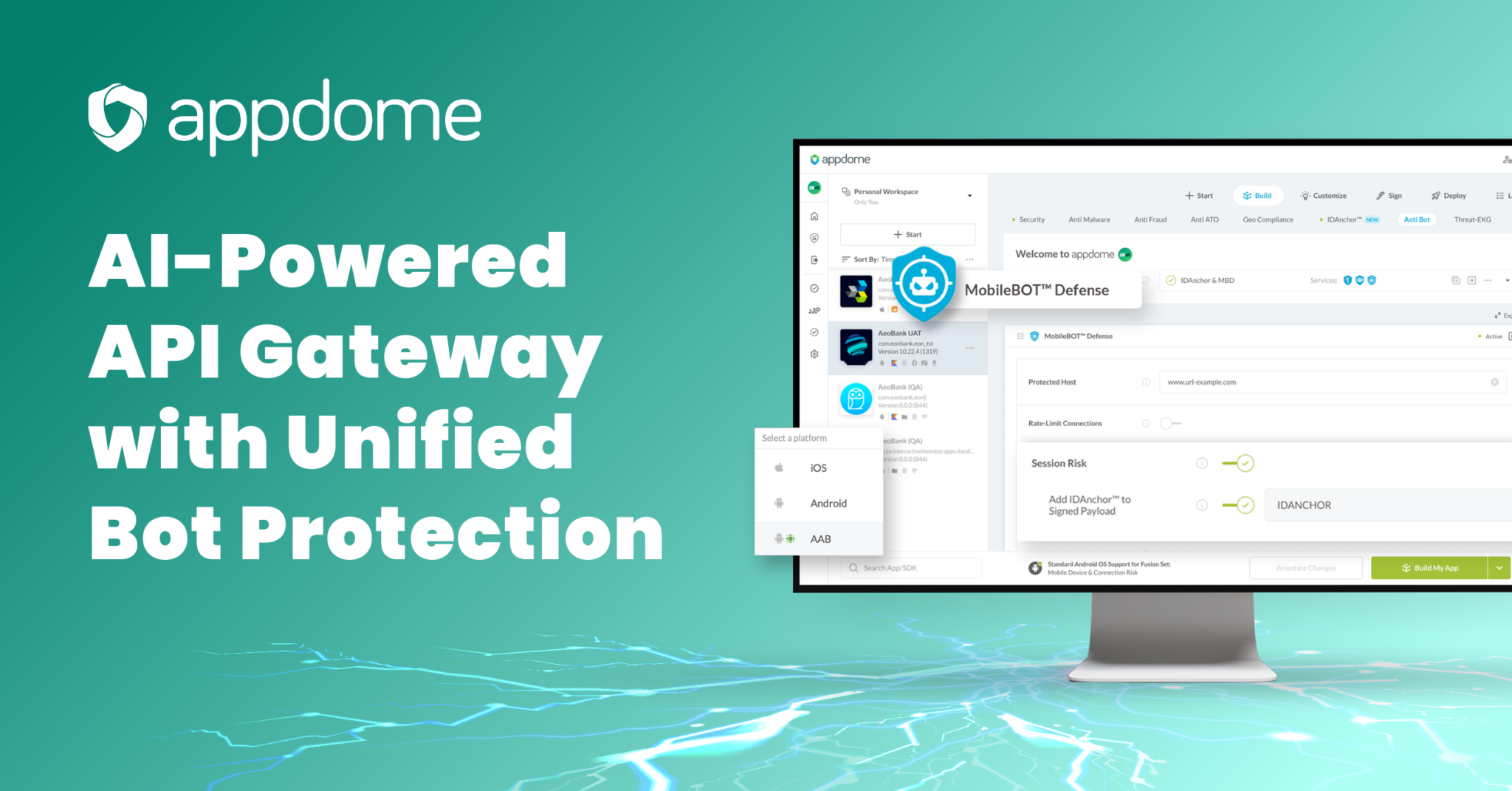 Mobile app security with IDAnchor chain of trust: WorkspaceID, ReleaseID, InstallID, DeviceID